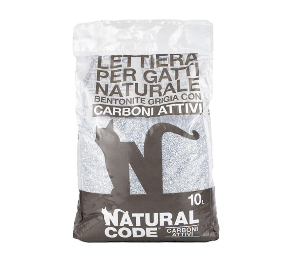 Natural Code Lettiera Bentonite ai Carboni Attivi - 10L – Amici e Natura  iTALIA